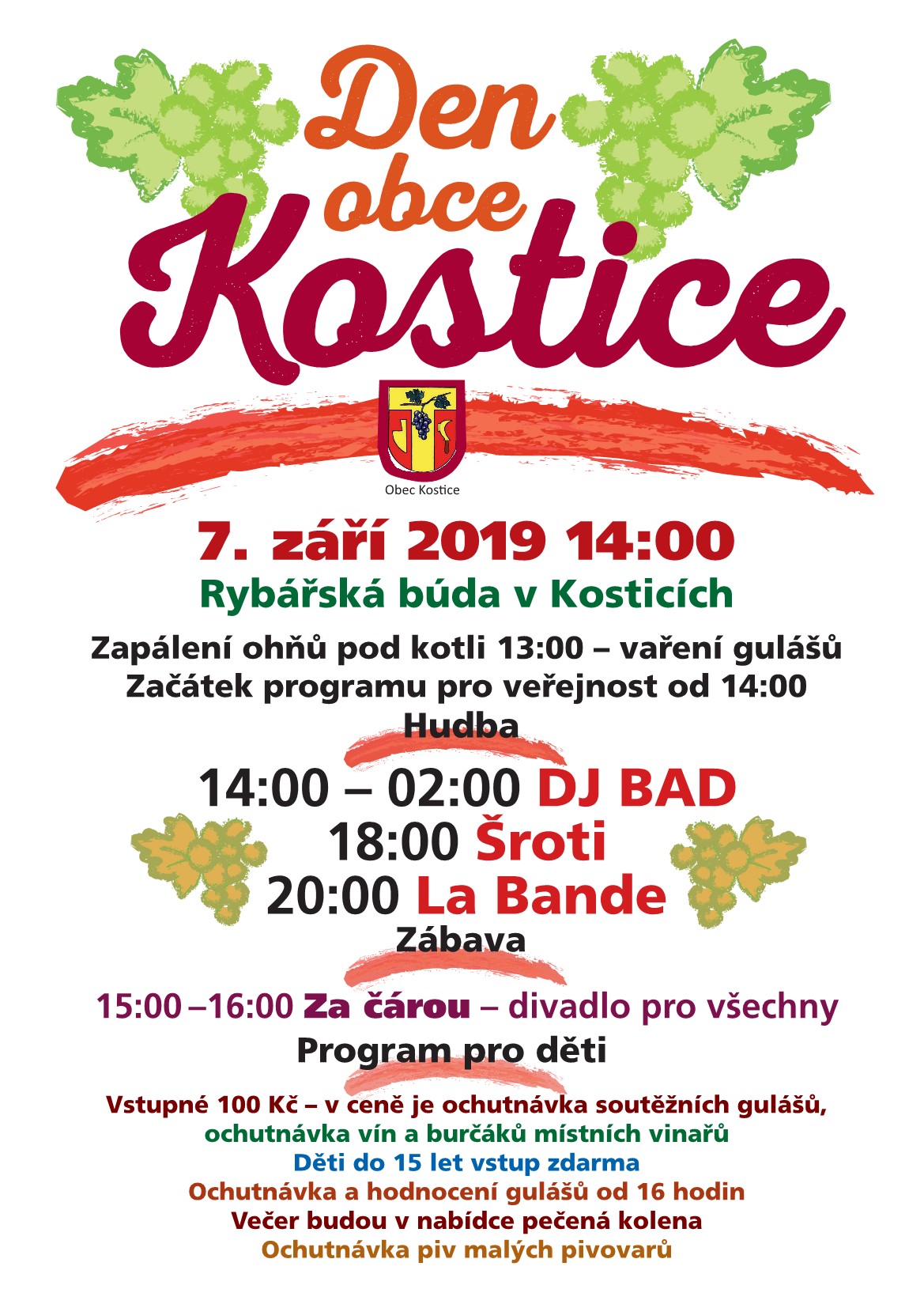 Den obce Kostice 2019
