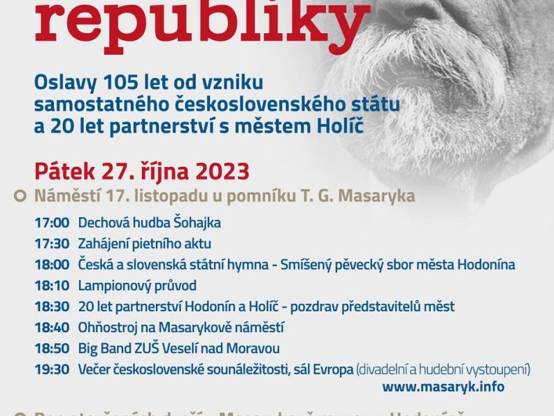 Oslavy 105 republiky