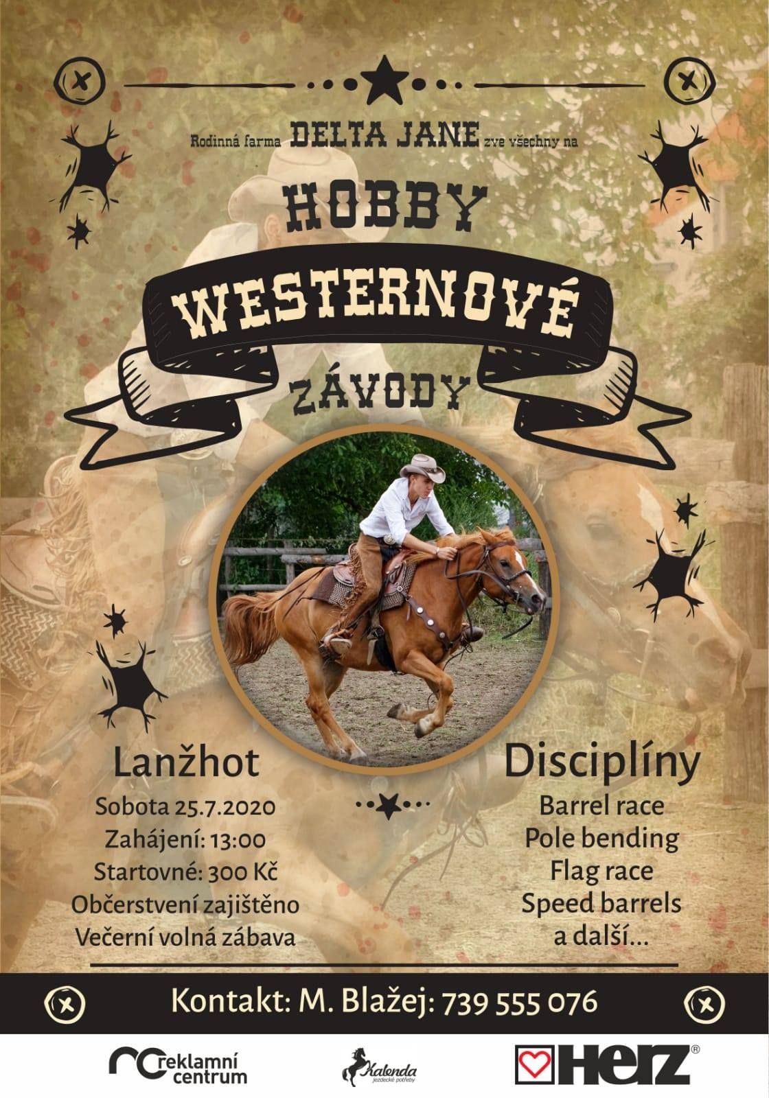 Hobby Westernové závody - Lanžhot
