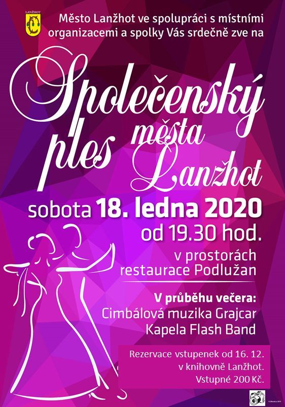 SPOLEČENSKÝ PLES MĚSTA LANŽHOT