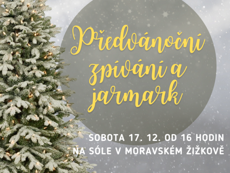 Předvánoční zpívání a jarmark