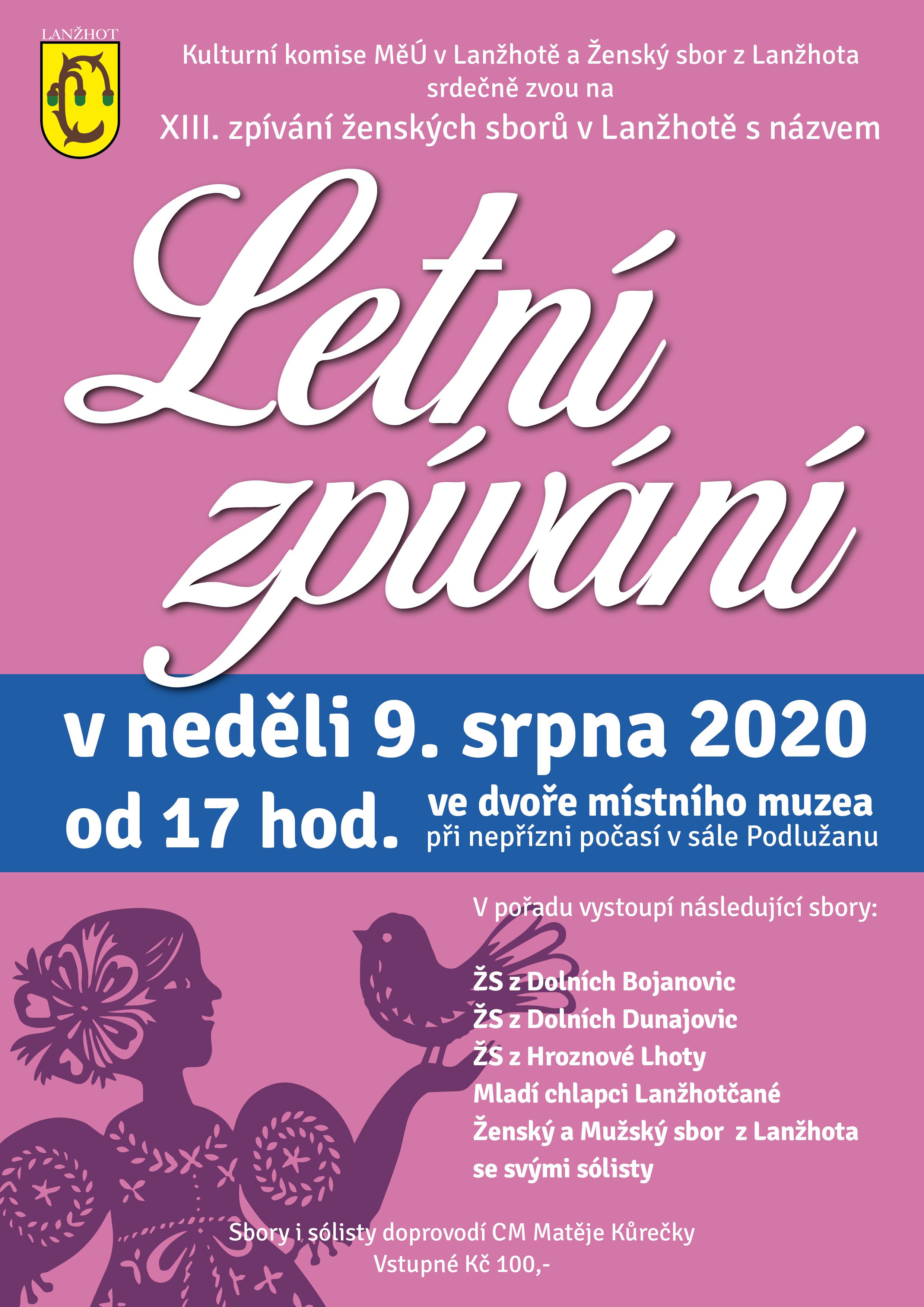 Letní zpívání v Lanžhotě