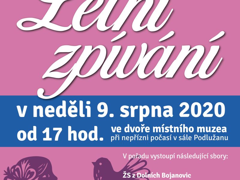 Letní zpívání v Lanžhotě