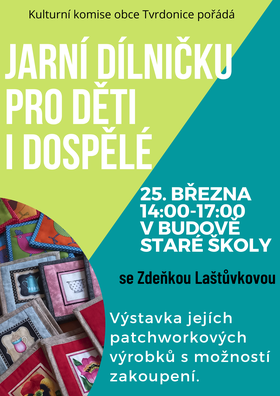 Jarní dílnička pro děti i dospělé