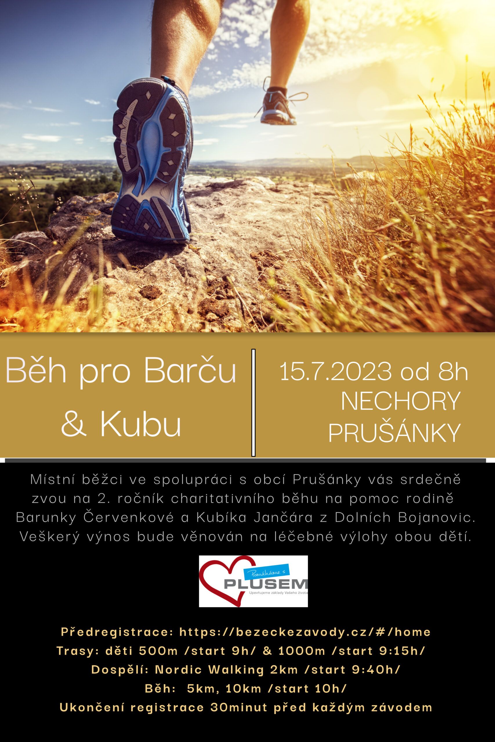 Běh pro Barču a Kubu