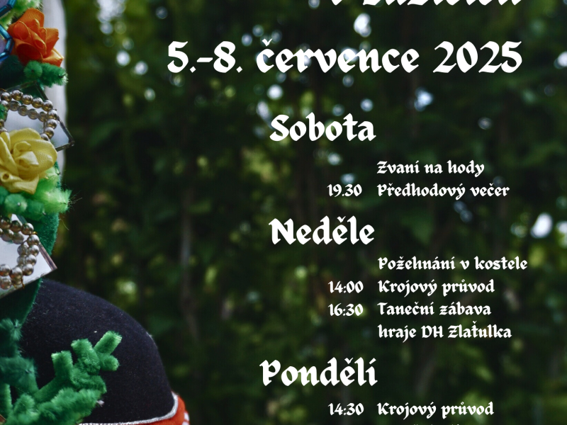 Cyrilské hody Lužice 2025