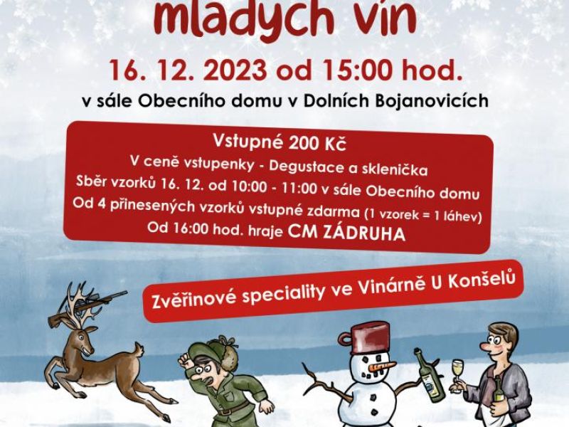 Vánoční košt mladých vín