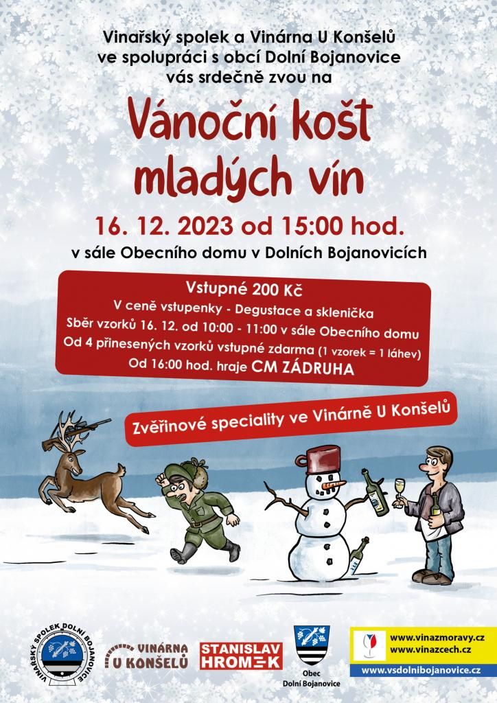 Vánoční košt mladých vín