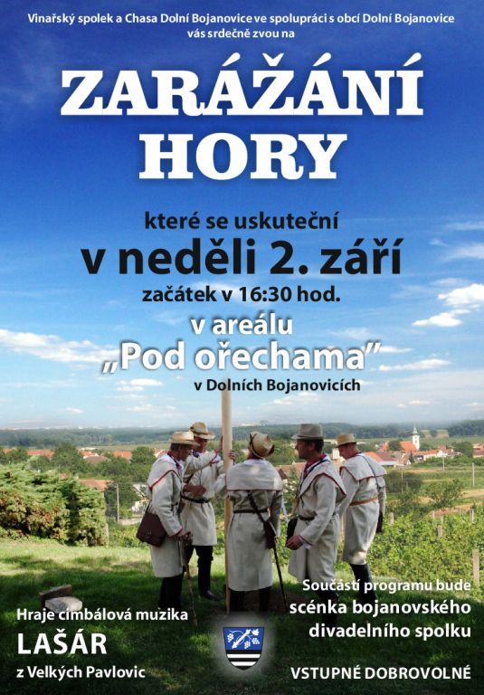 ZARÁŽÁNÍ HORY DOLNÍ BOJANOVICE