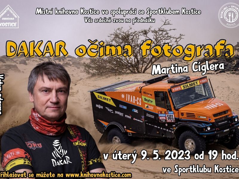 Přednáška ,,DAKAR očima fotografa"