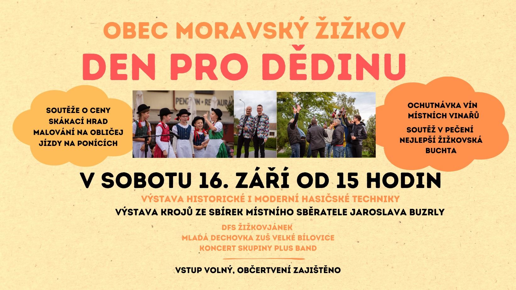 Den pro dědinu 2023: Moravský Žižkov