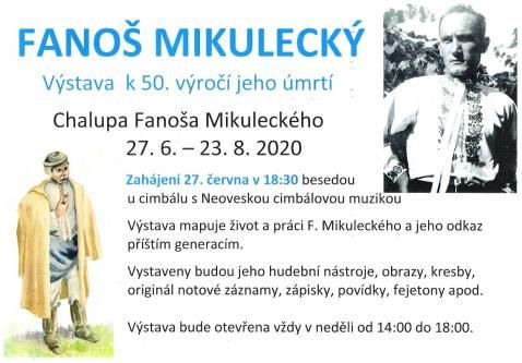 Fanoš Mikulecký - výstava k 50. výročí jeho úmrtí