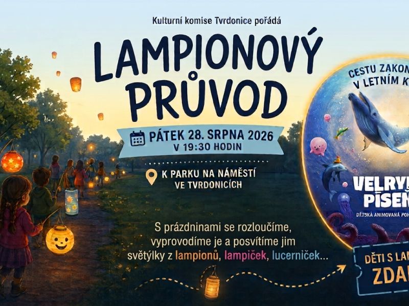 Lampionový průvod Tvrdonice
