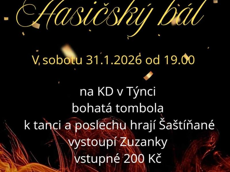 Hasičský bál Týnec