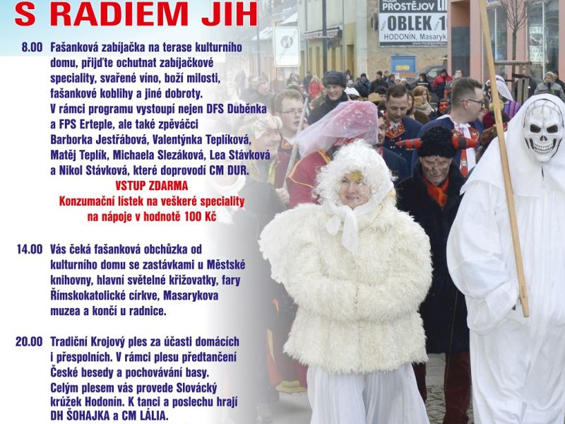 HODONÍNSKÝ FAŠANK S RÁDIEM JIH