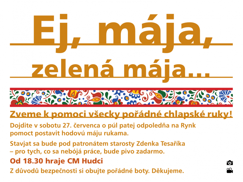 Ej, mája, zelená mája ...