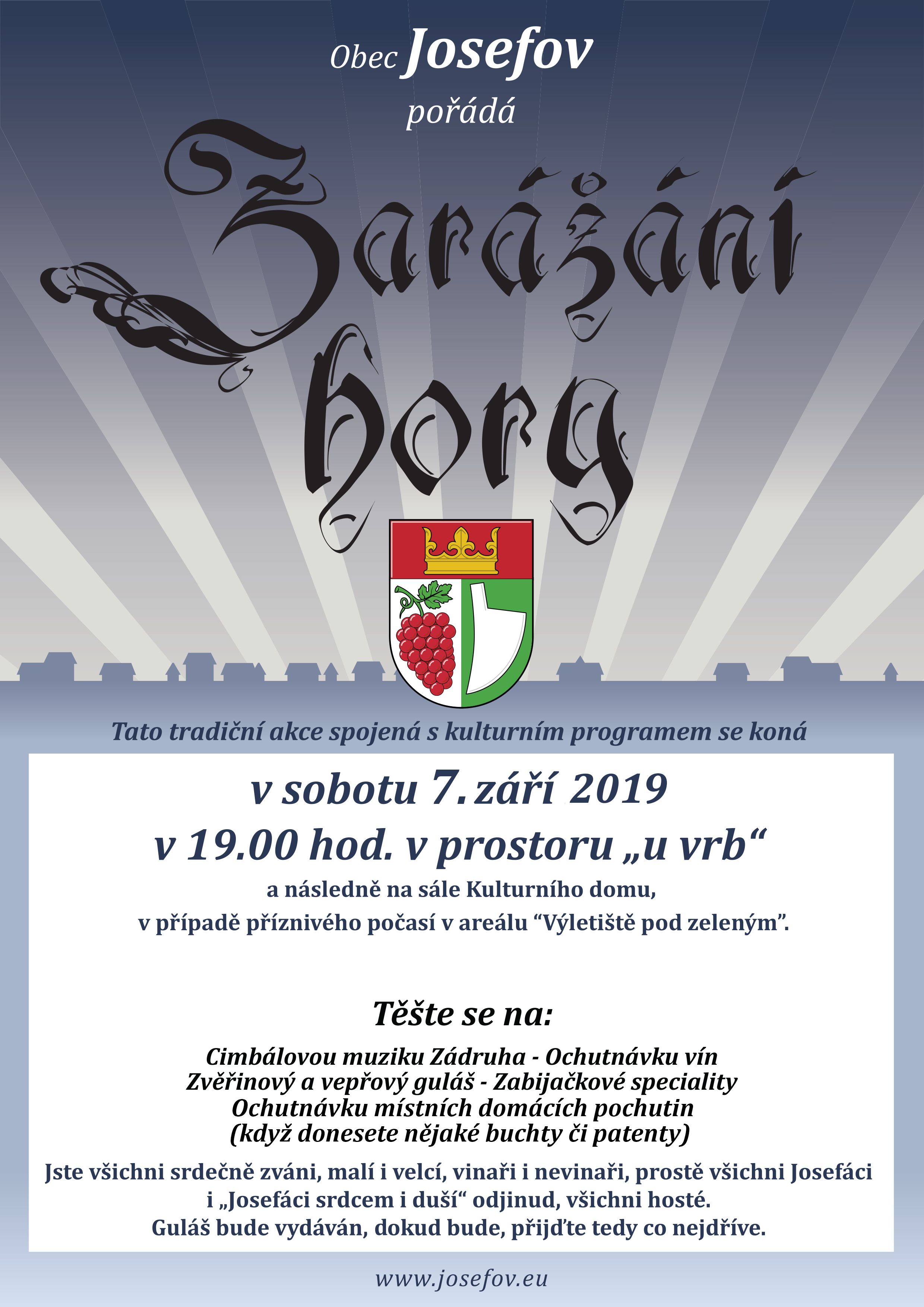 ZARÁŽÁNÍ HORY V JOSEFOVĚ