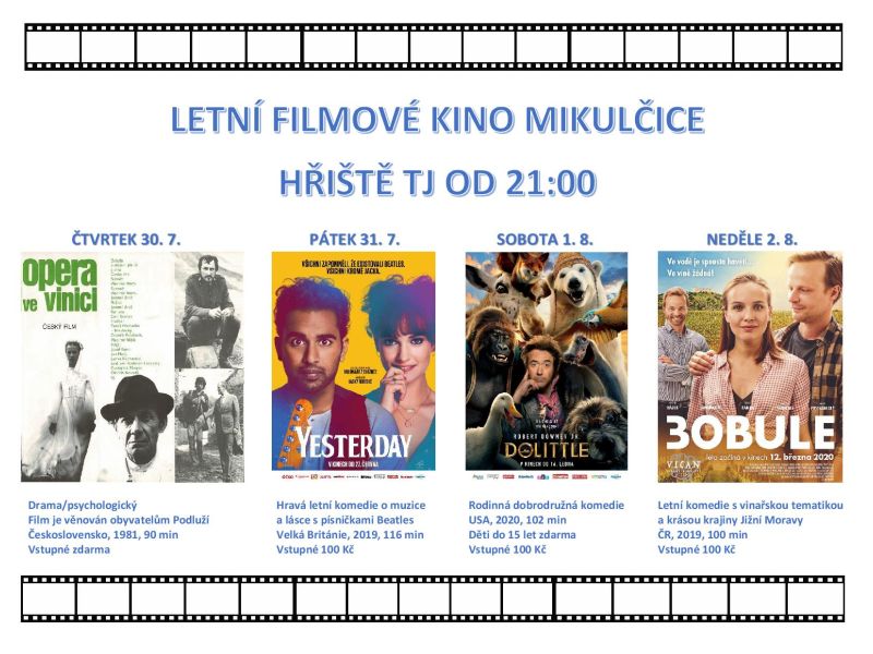 Letní filmové léto Mikulčice