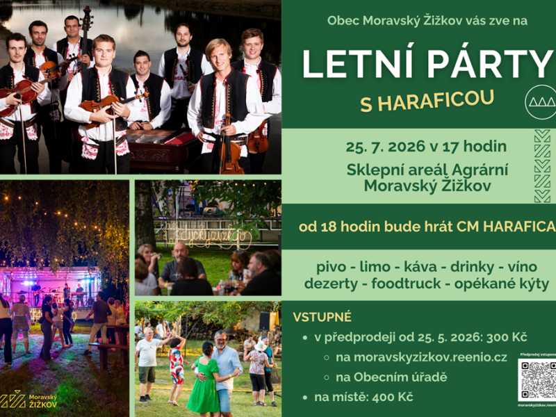 Letní párty s Haraficou, Moravský Žižkov