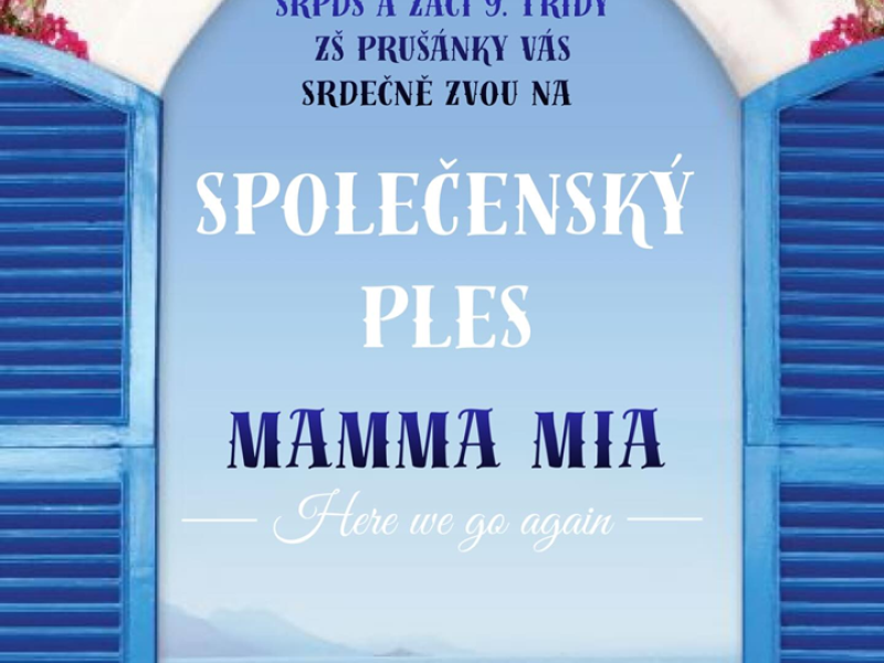 Společenský ples MAMMA MIA