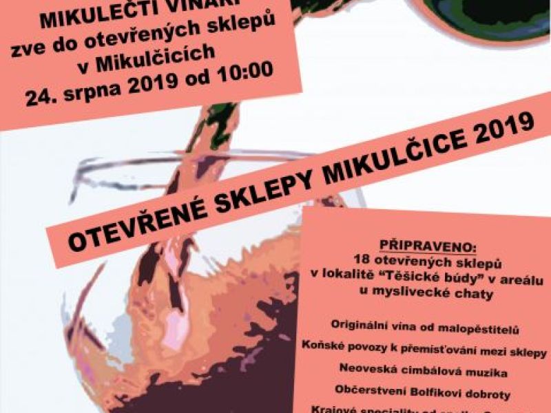 OTEVŘENÉ SKLEPY MIKULČICE 2019