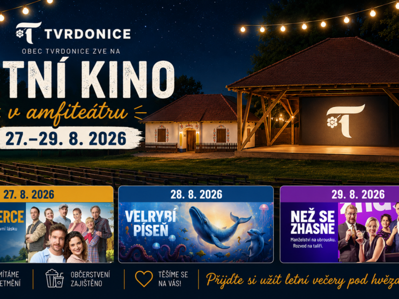 Letní kino Tvrdonice 2026