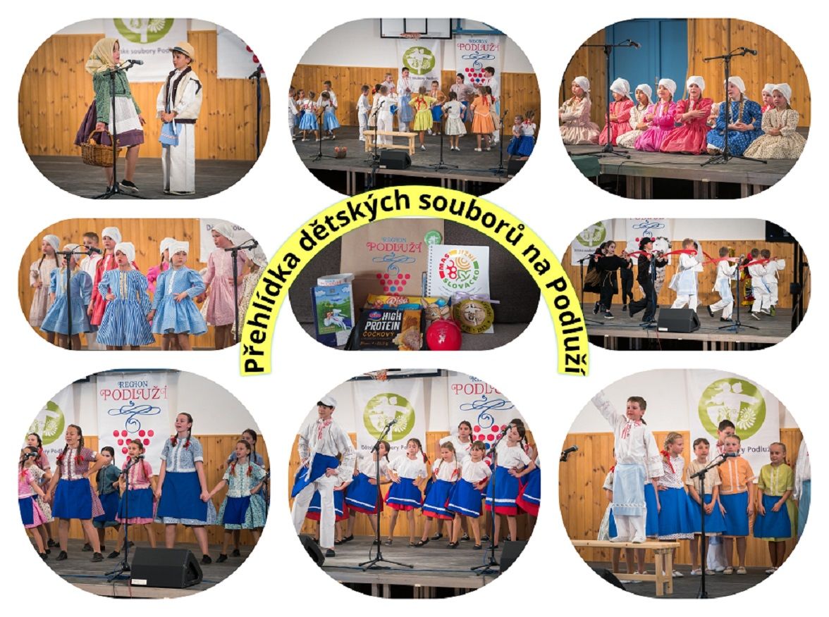 Přehlídka dětských folklorních souborů se uskutečnila v Hruškách