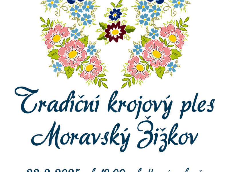 Krojový ples Moravský Žižkov