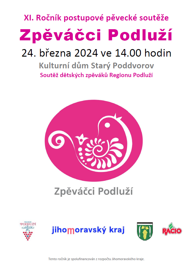 Soutěžní přehlídka Zpěváčci Podluží