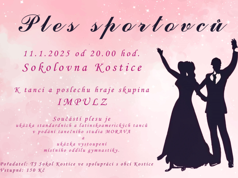 Ples sportovců Kostice