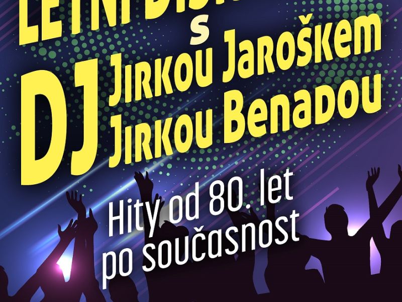 Letní diskotéka - hity 80. let po současnost
