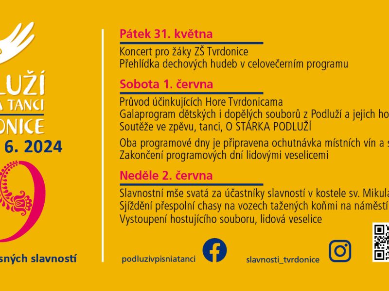 69. ročník národopisných slavností Podluží v písni a tanci