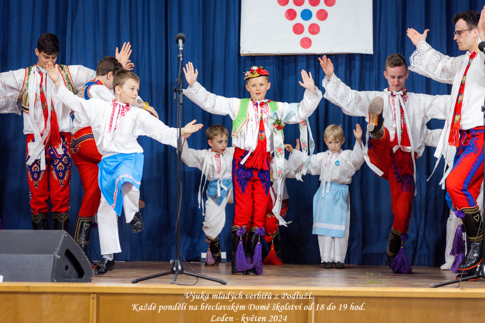 Výuka mladých verbířů z Podluží