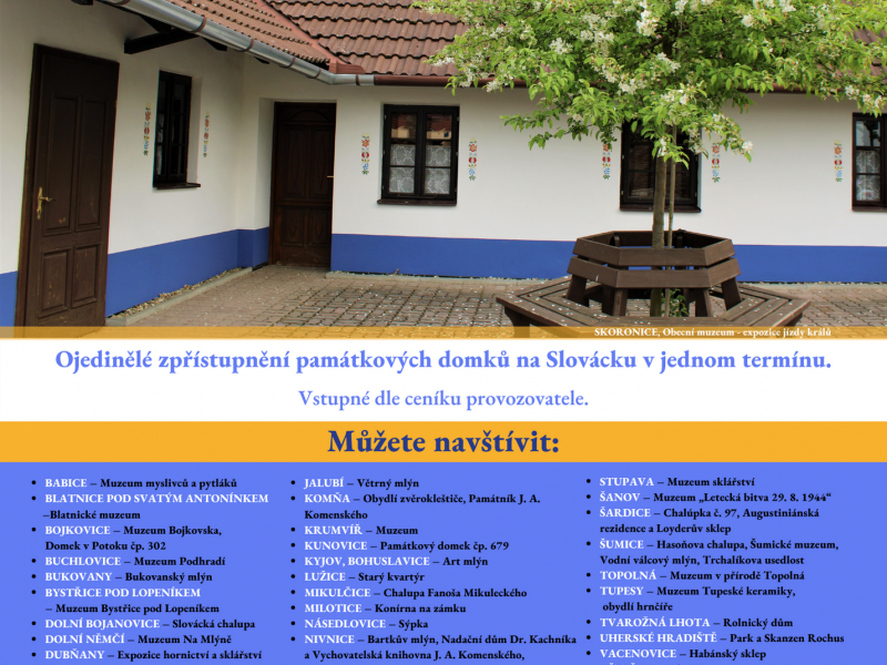 Víkend památkových domků