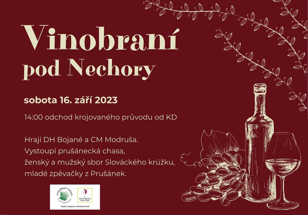 Vinobraní pod Nechory 2023
