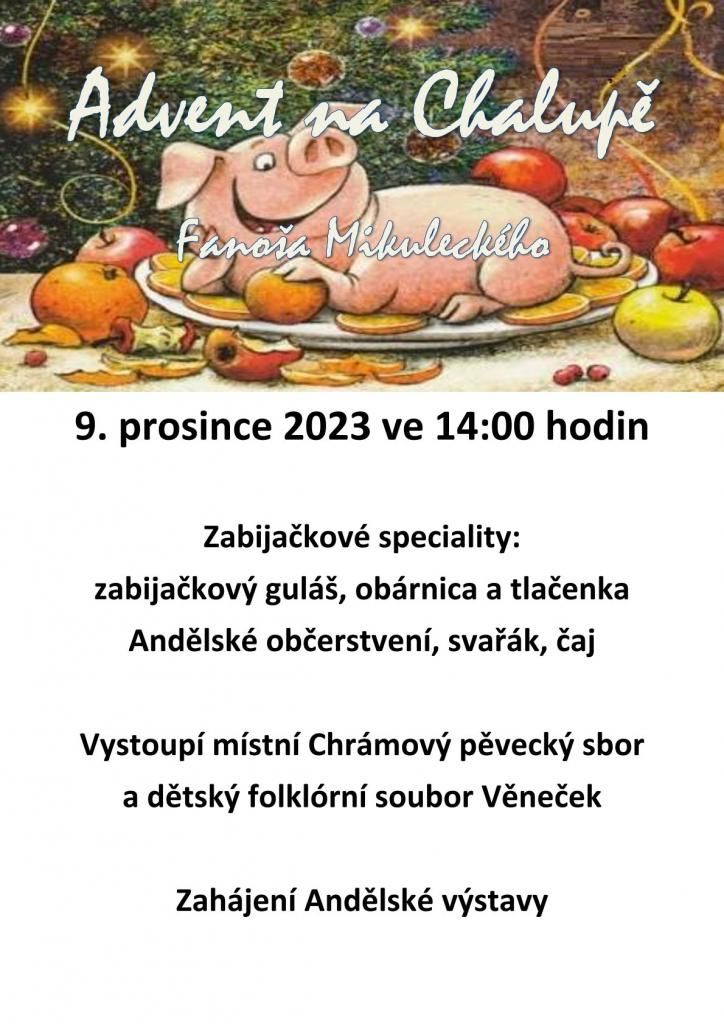 Advent na Chalupě F. Mikuleckého