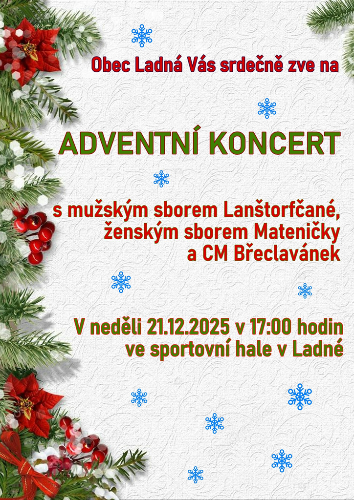 Adventní koncert v Ladné