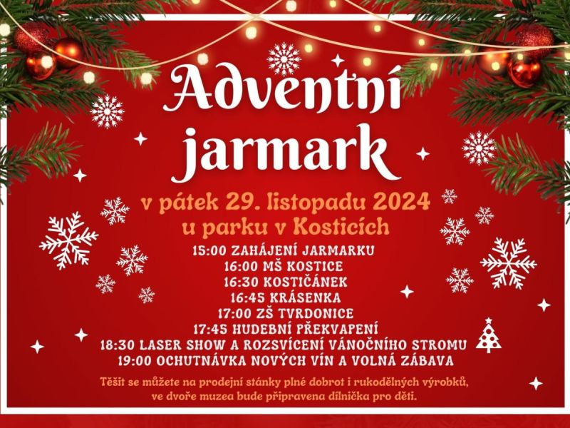 Adventní jarmark v Kosticích