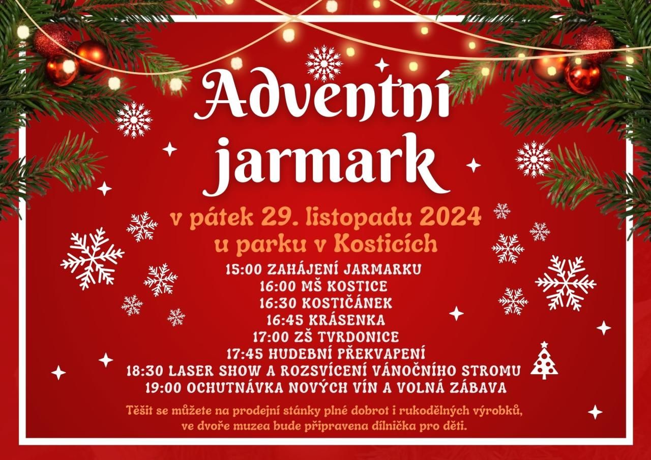 Adventní jarmark v Kosticích