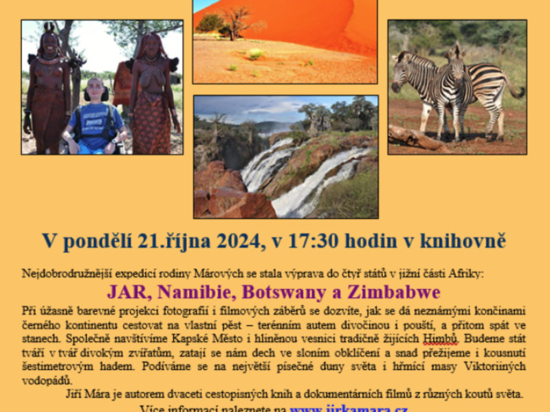 Cestovatelská přednáška- AFRIKA