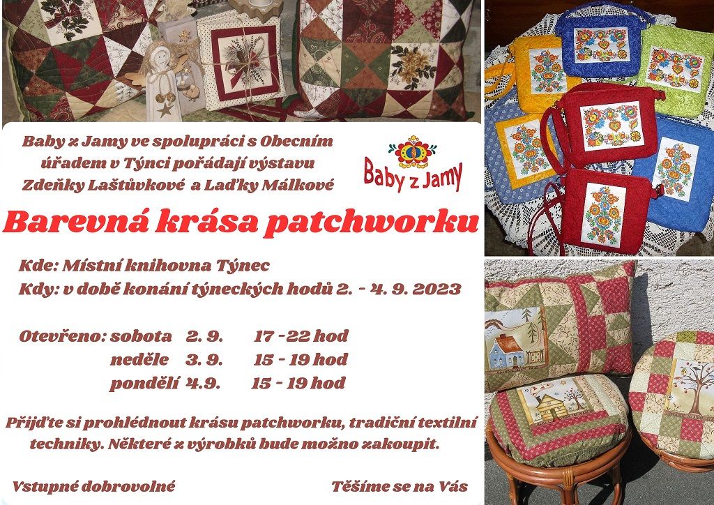 Barevná krása patchworku