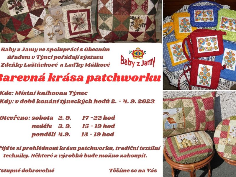 Barevná krása patchworku