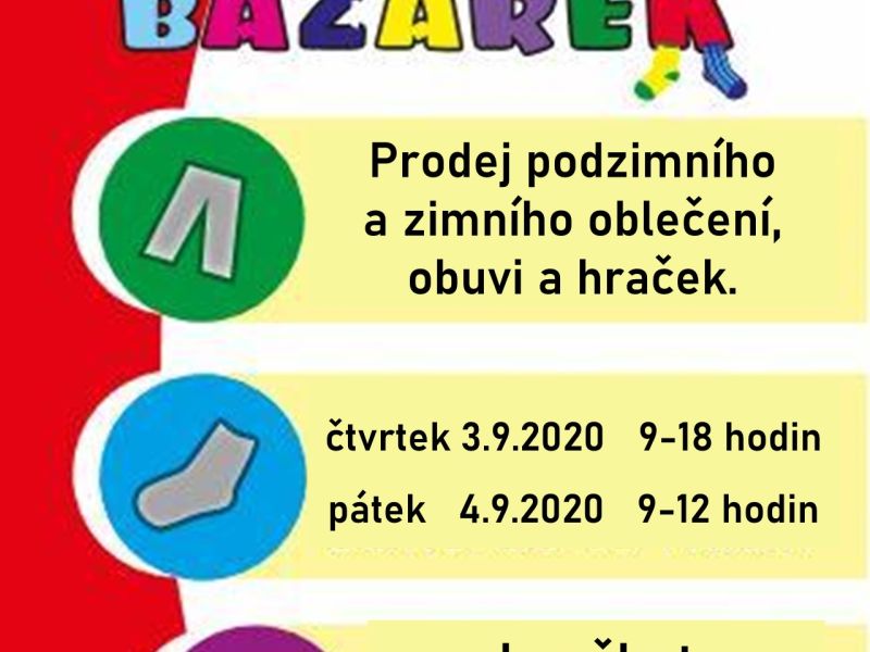 Dětský bazárek v Lanžhotě