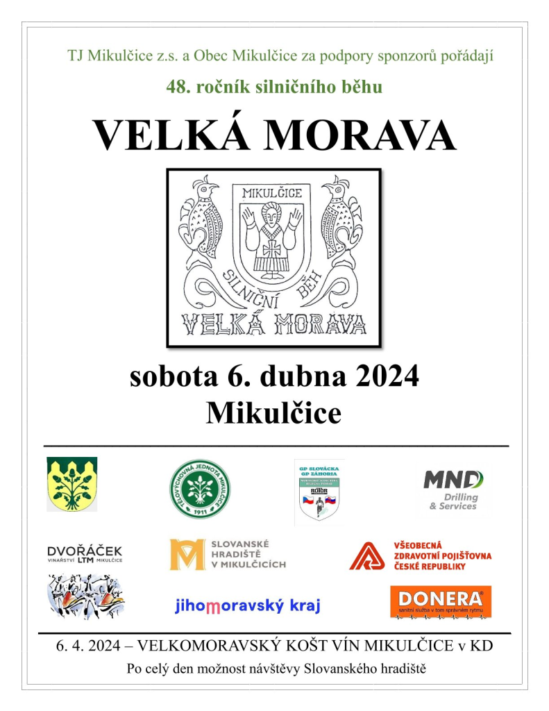 Silniční běh Velká Morava