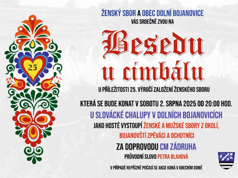 Beseda u cimbálu 2025