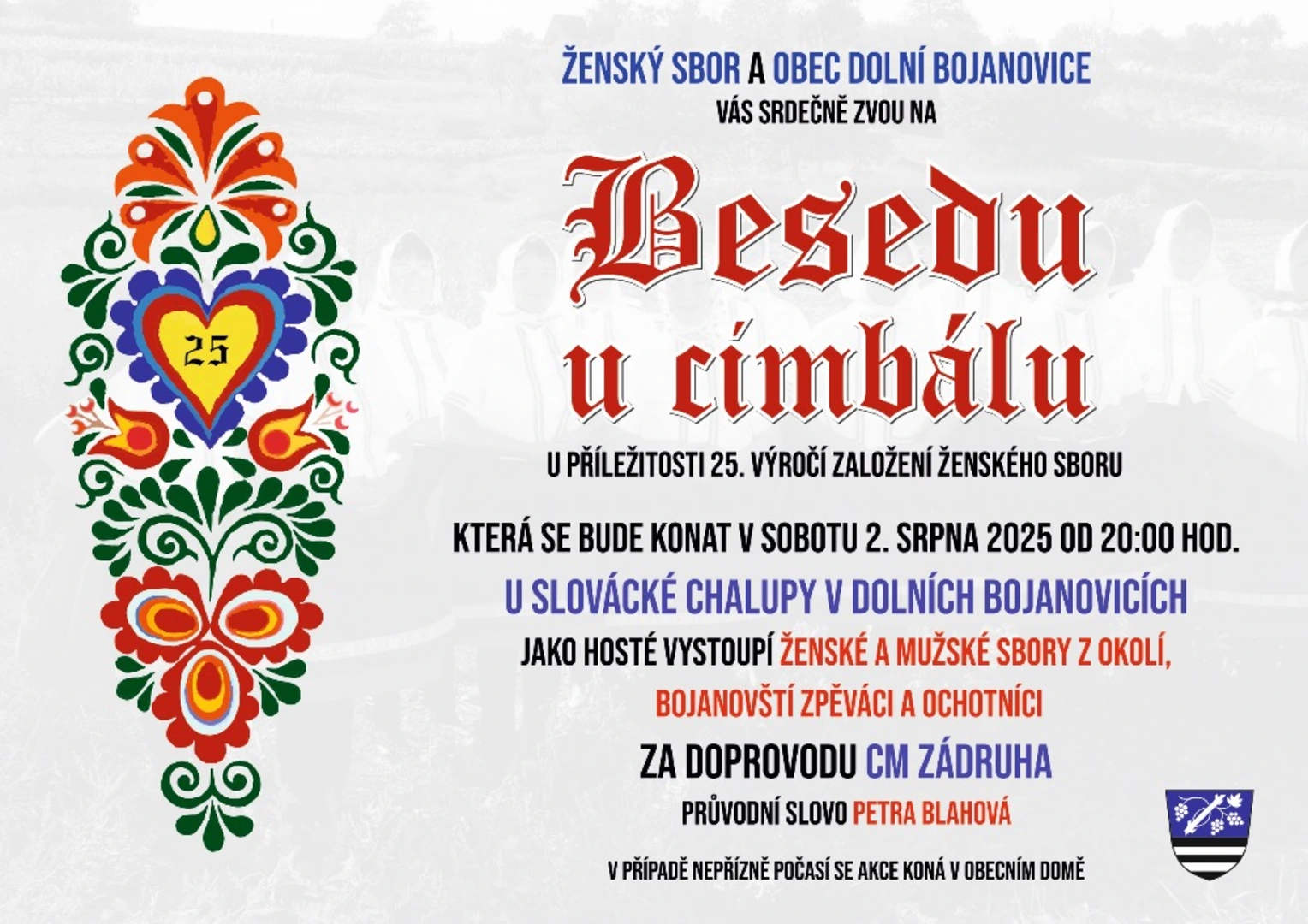 Beseda u cimbálu 2025