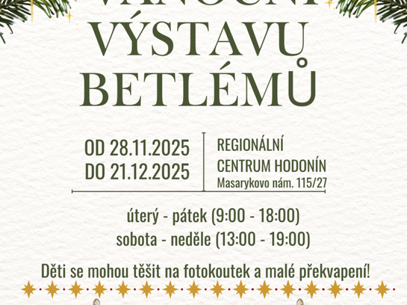 Výstava betlémů