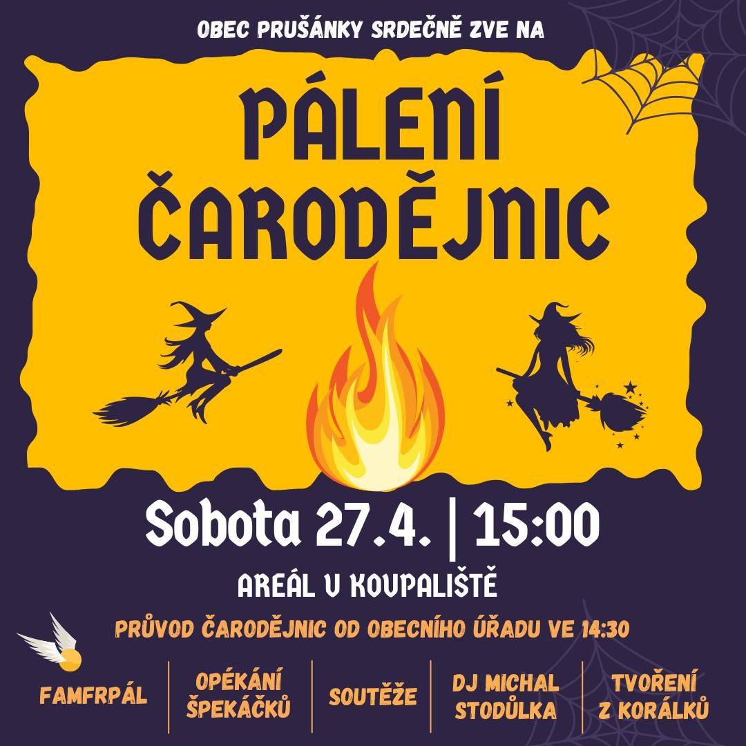 Pálení čarodějnic v Prušánkách