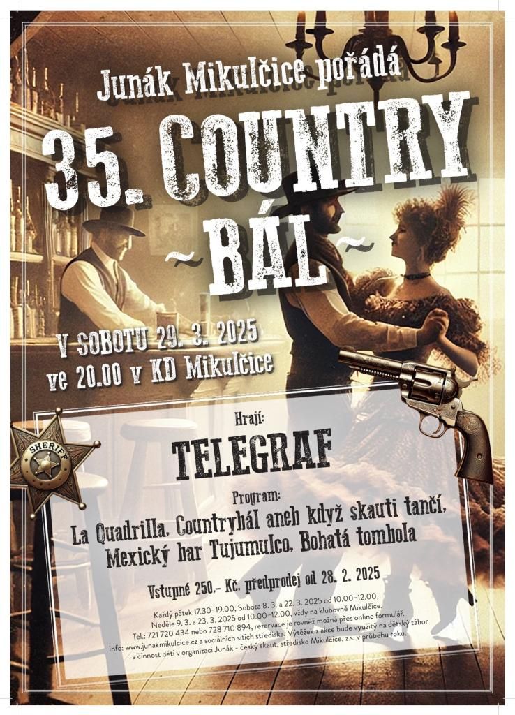 Country bál v Mikulčicích 2025