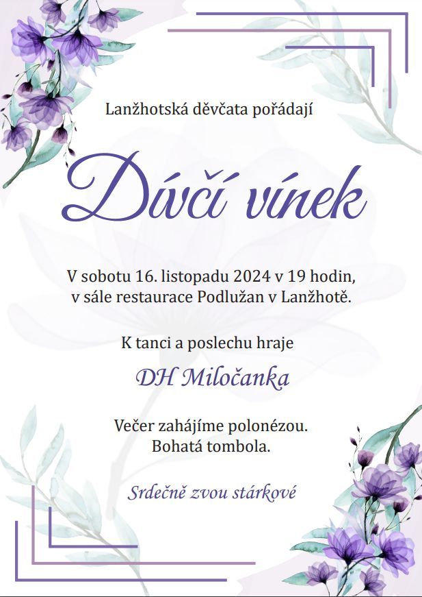 Dívčí vínek v Lanžhotě